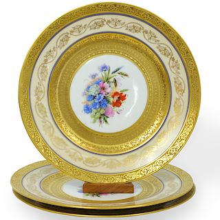 (3 Pc) Royal Bavarian Hutschenreuther Selb Plates