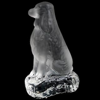 Cocker Spaniel Crystal Figurine