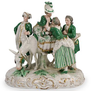 French Porcelain Figural Group