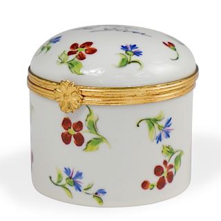 Hand Painted Limoges Trinket Box
