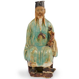 Chinese Glazed Figurine