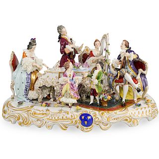 Volkstedt Porcelain Dresden Figural Group
