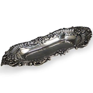 Sterling Silver Repousse Tray