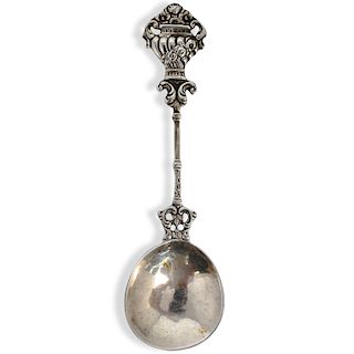 Decorative Silver Spoon