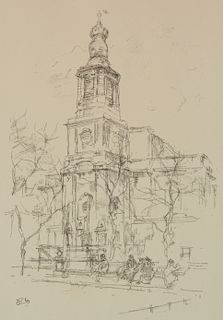 James A. M. Whistler lithograph