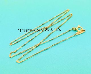 Tiffany & Co.  18k Rose Gold Necklace