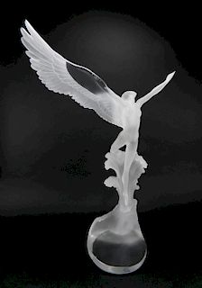 Misha Frid acrylic sculpture