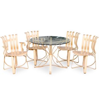 (5 Pc) Knoll x Frank Gehry Dining Table