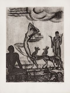 LOVET-LORSKI, Boris (1894-1973).  Lithographs. Paris, 1929. LIMITED EDITION.