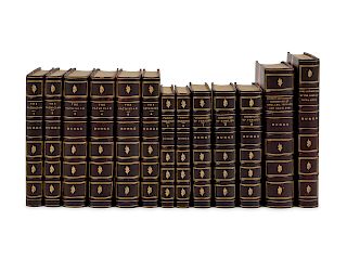 BURKE, Bernard, Sir (1814-1892). A group of uniformly bound works, comprising: