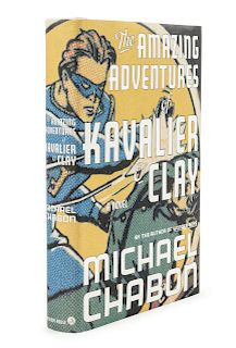 CHABON, Michael (b.1963). The Amazing Adventures of Kavalier & Clay. New York: Random House, 2000. FIRST EDITION, SIGNED.