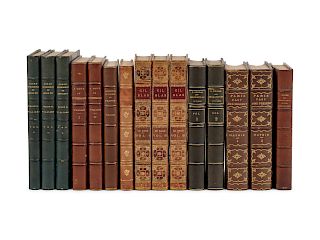 [BINDINGS]. A group of 8 works in 15 volumes, including: 