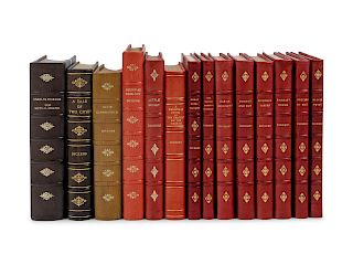 [BINDINGS]. DICKENS, Charles (1812-1870).  A group of 14 works in 14 volumes, including: