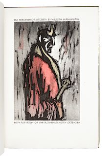 [GRABHORN PRINTING].  SHAKESPEARE, William (1564-1616). Macbeth. San Francisco: Grabhorn Press, 1952. LIMITED EDITION. 