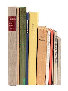 [FINE PRESS]. A group of 10 Books about Books, comprising: 