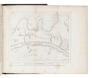 SIMCOE, John Graves (1752-1806). Military Journal.... New York: Bartlett & Welford, 1844. FIRST PUBLISHED EDITION.