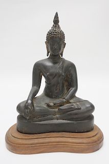 Indian Seated Bronze Figure