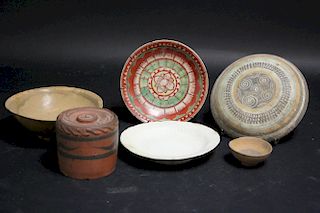 6 Chinese Pottery/Porcelain Pieces