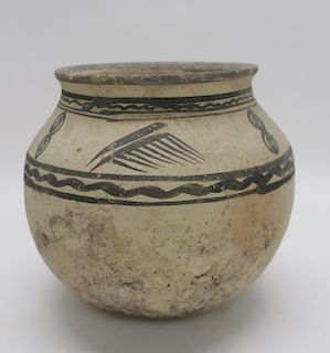 Persian Buff Pottery Storage Jar