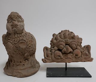 Clay Molded Guardians