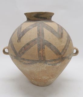 Large Chinese Neolithic Urn