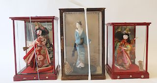 3 Japanese Dolls