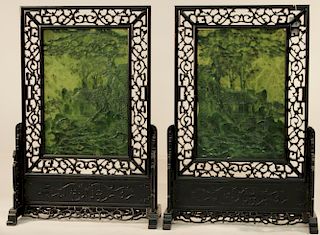Spinach Jade Table Screens