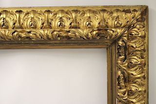 Large Victorian Giltwood Frame, 19th C