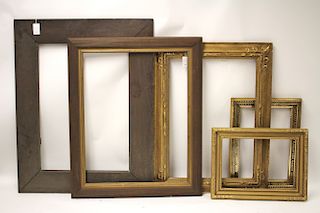 Group of 5 Victorian / Art & Crafts Frames