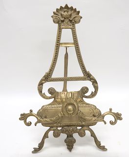 Gilt Bronze Table Easel in Louis XV Style