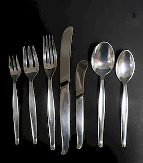 Sterling Silver Towle Flatware Service for 12