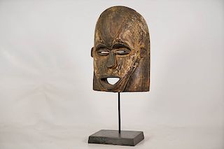 Galoa Mask 10.5" on Custom Stand