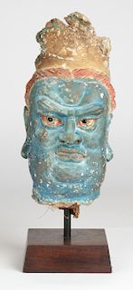 Head of a Lokapala, Song Dynasty, China