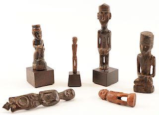Collection of 6 Figurines, "Hampatong" 