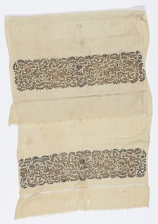 19th C. Ottoman Embroidered Bath Towel