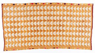  Silk Embroidered Bagh Phulkari Textile