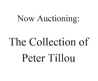 Beginning of the Collection of Peter Tillou