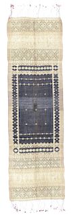 Fine Old Minangkabau Shoulder Cloth Songket, Sumatra