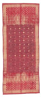 Antique Ceremonial Ikat and Songket Textile