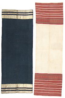 2 Old Minangkabau Songket Textiles  