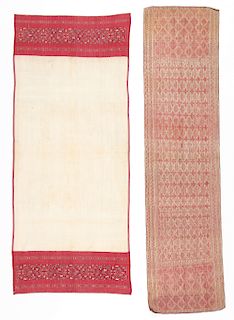 2 Antique Minangkabau Textiles