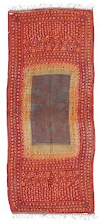 Antique Silk Pelangi Shoulder Cloth, Sumatra