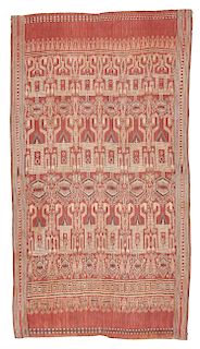 Antique Ceremonial Pua Ikat Textile, Iban