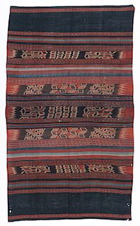 Antique Toraja Ikat Cermonial Cloth