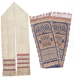 2 Rare Toraja Ceremonial Textiles
