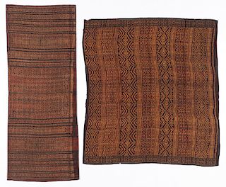 2 Old Ceremonial Sarongs, Flores