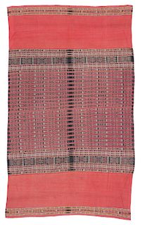 Rare West Timor Ceremonial Ikat Textile