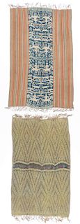 2 Old West Timor Ikat Textiles