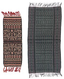 2 Ikat Textiles from Roti and Savu