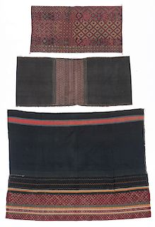 3 Old Chin Textiles, Myanmar